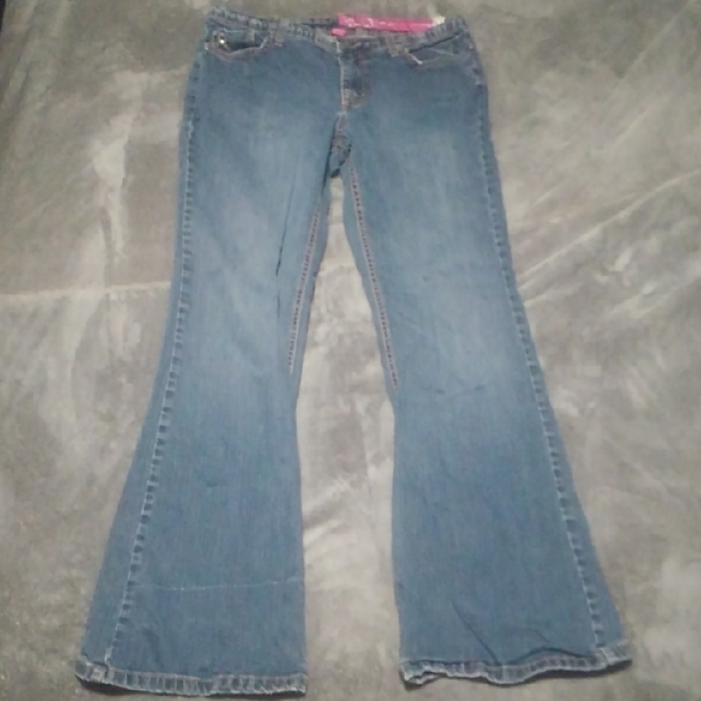 Women’s Blue Flared Jeans